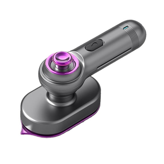 Purple Handheld Garment Ironing Machine Portable Steam Iron Mini Ironing Machine Home Travel Iron Fast Heating Vertical Horizontal Use Purple