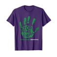 thumbnail image 1 of Purple Handprint Stop the Stigma Mental Health Awareness T-Shirt for Mind Health Advocacy, 1 of 5