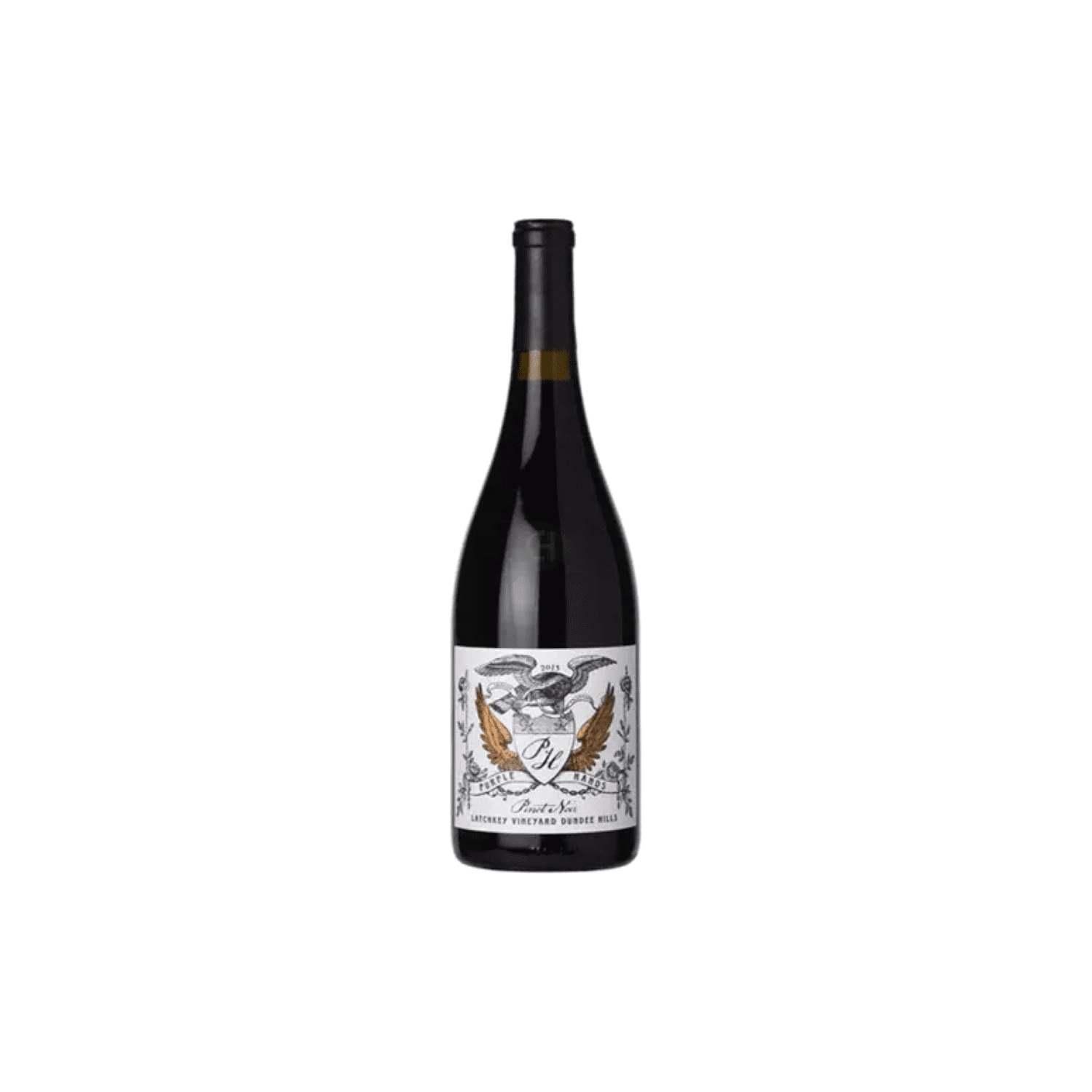 Purple Hands Lone Oak Ranch Dry Red Wines Pinot Noir, 750 ml Glass