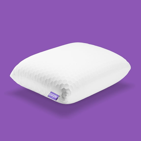 Purple Harmony Anywhere Pillow, Travel/On-The-Go, Hex Grid, No Pressure Support, Stays Cool