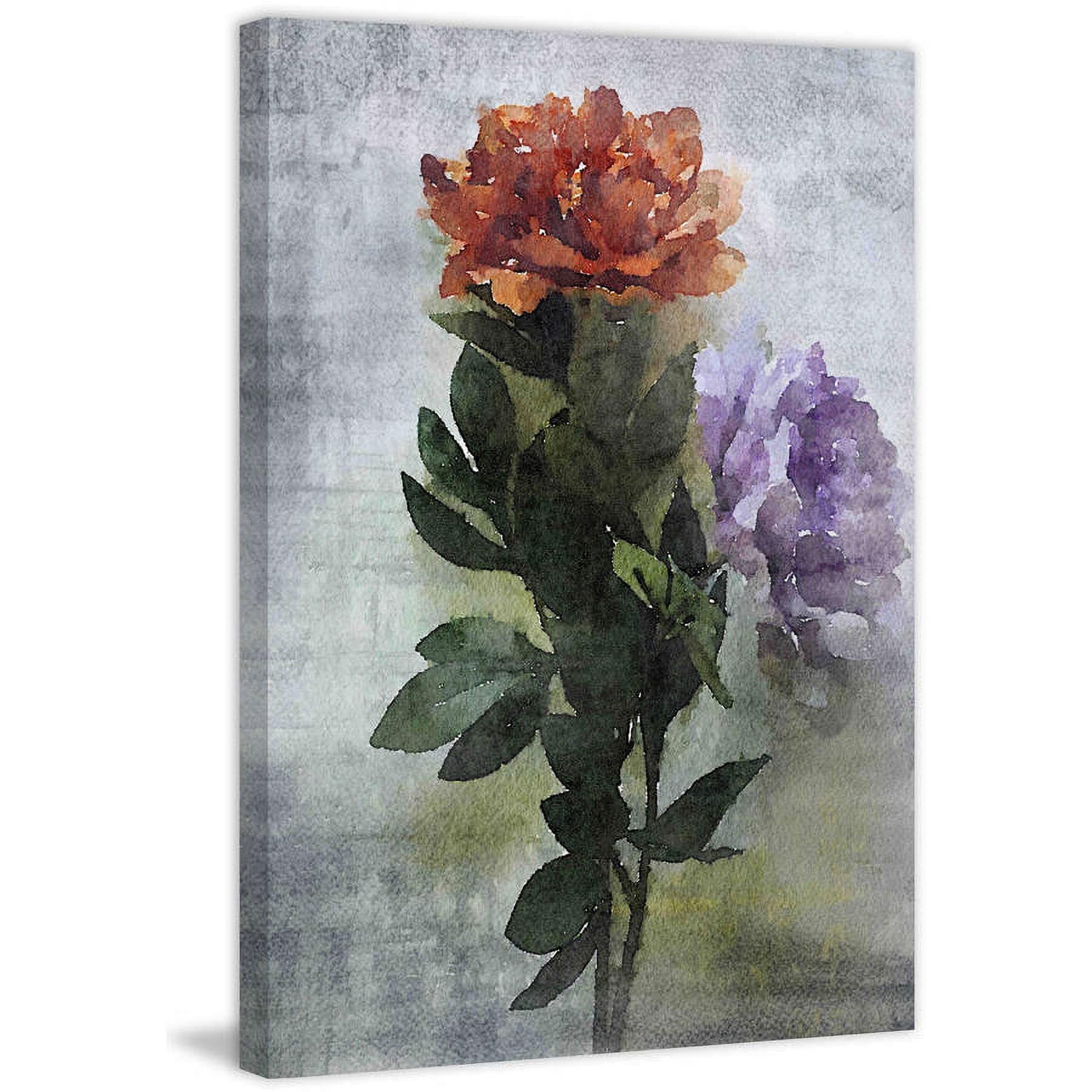 "Purple Haze" Painting Print on Wrapped Canvas