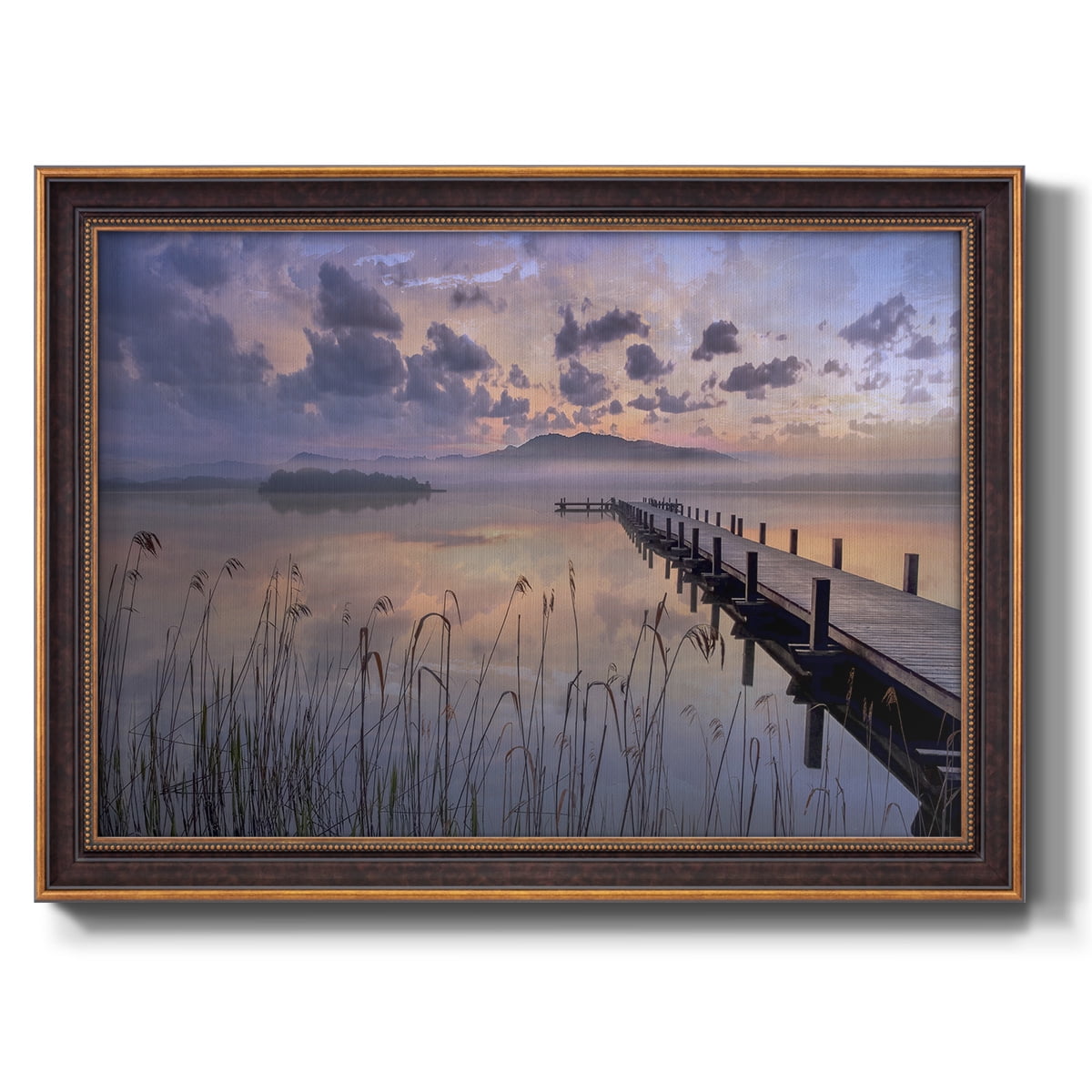 Purple Haze Premium Framed Canvas- Ready to Hang