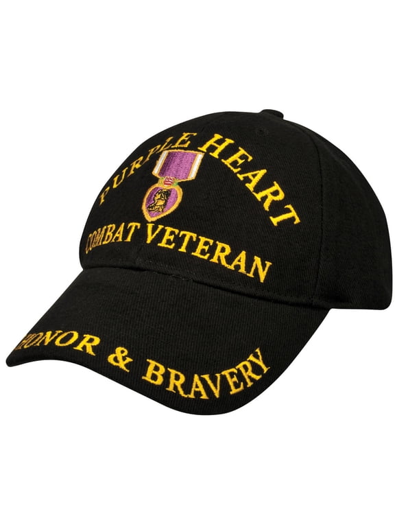 CP00601 Cap - Purple Heart, Combat Veteran