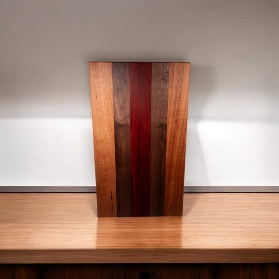 Padauk, Maple and Walnut Charcuterie Boards/Serving Board/Cutting Board