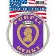 thumbnail image 1 of Purple Heart Logo Car Decal, 1 of 2