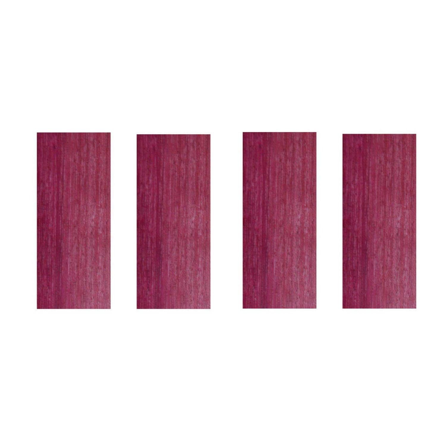 Purple Heart Lumber 3/4" x 2" x 12" 4pack by LXFF
