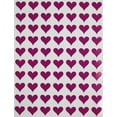 thumbnail image 1 of Purple Hearts Decorative Stickers in 0.5 inch (13mm) 1/2 - Foil Heart Labels for Arts, Crafts, Valentine's Day, Party favors, Decoration and Scrapbooking Permanent Adhesive - 350 Pack, 1 of 6