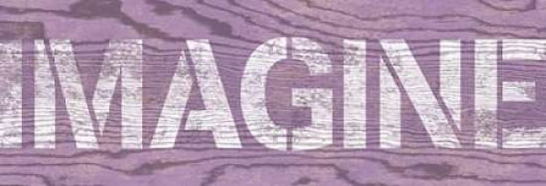 Purple Imagine Canvas Art - N Harbick (12 x 36)