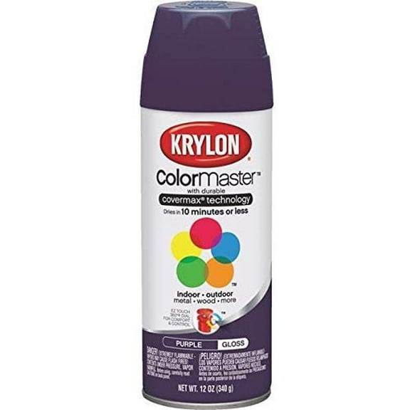 Purple Interior/Exterior Industrial Maintenance Paint [Set of 6]