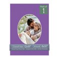 thumbnail image 1 of Purple Iris Picture Frame Mat for 12x16 Frames - Oval Opening for 8x10 Photos - 1 Mat, 1 of 7