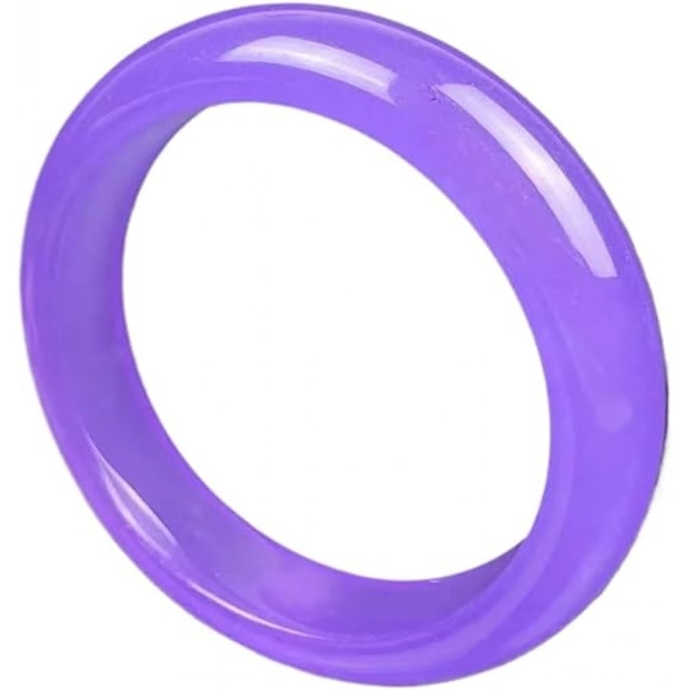 Purple Jade Bangle Bracelet for Women Grade A Jade Handmade Bracelets - Healing Protection Good Luck Bracelet Send to mom and colleagues