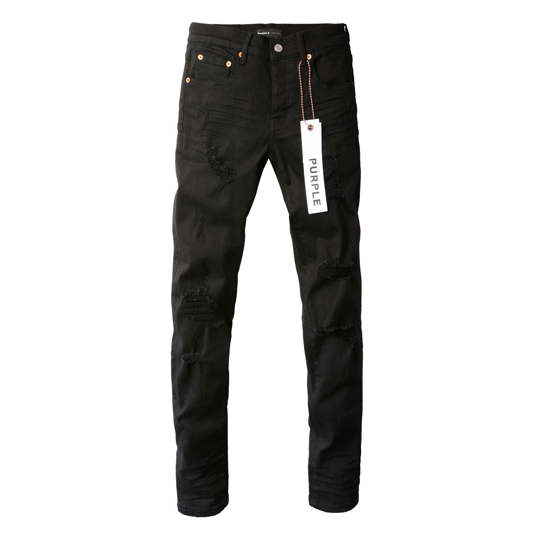 Purple Jeans brand Jeans Men's Jeans Casual Comfort Holes Fashionable