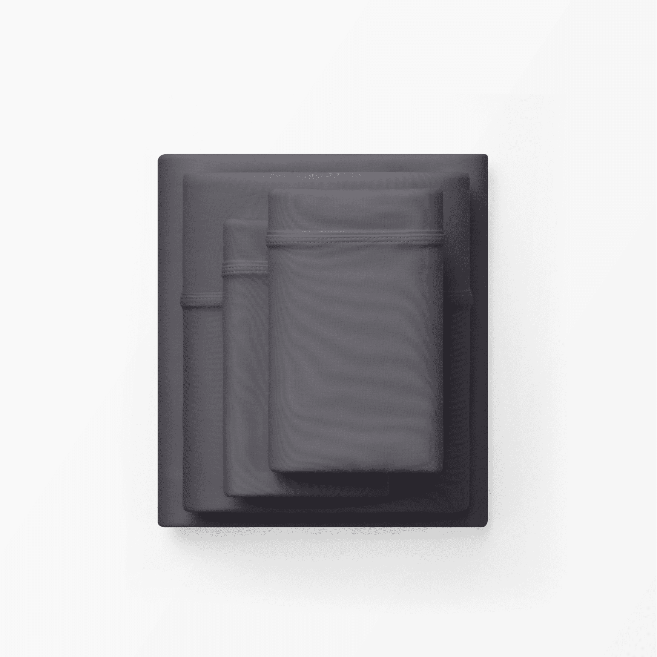 Gray Twin Bamboo-Blend Kids Fitted Bed Sheets
