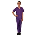 thumbnail image 1 of Purple Kids Scrubs by My Little Doc, 1 of 5