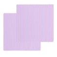 thumbnail image 1 of Purple Kitchen Dish Towels for Drying Dishes Set of 2, Geometric Vertical Striped Solid Rainbow Waffle Weave Microfiber Hand Tea Bathroom Towels Quick Dry & Absorbent Towel 12x12, 1 of 7
