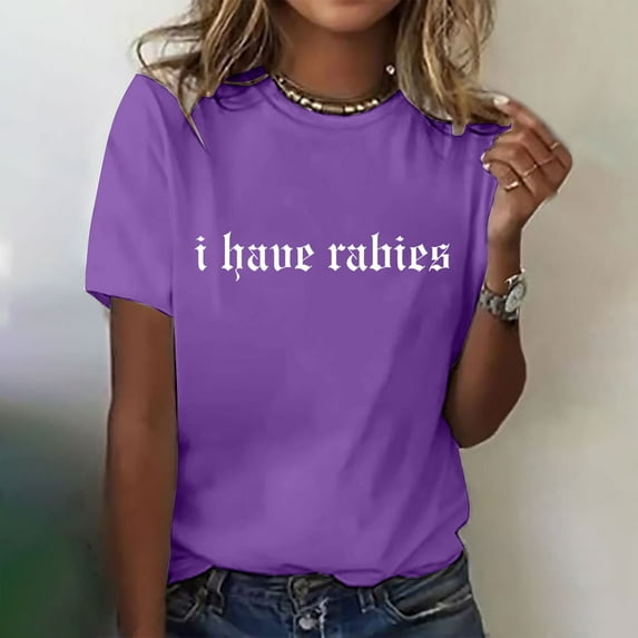 Purple Ladies Tops and Blouses Womens Fashion Workout T Shirts Athletic Plus Size Tops Summer Trendy Clothes 2025 Short Sleeve Spring Tee