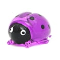 thumbnail image 1 of Purple Ladybug Handmade Vietnamese Glass Figurine Statue, 1 of 1