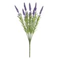 thumbnail image 1 of Purple Lavender Artificial Flowers, 1 Pcs Faux Lavender Stems for Vase Arrangement, Plastic Plants for Idoor Outdoor Decor, Table Centerpiece for Kitchen Living Room, Wedding Party Decor, 1 of 5