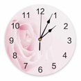 thumbnail image 1 of Purple Lavender Flower Vintage Decorative Round Wall Clock Custom Design Non Ticking Silent Bedrooms Large Wall Clock（12 Inch）, 1 of 6