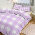 thumbnail image 1 of Purple Lavender Print Bedding Set Couple Bedclothes Pillowcase Customized Home Textiles Bed Set for Bedroom Decoration, 1 of 6