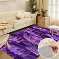 thumbnail image 1 of Purple Lavender Soft Large Area Rugs Washable Rug With Non-Slip Backing Carpet For Living Room Bedroom Kitchen, 1 of 6