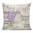 thumbnail image 1 of Purple Lavenders Eater Pillow Covers 16x16 Inch Decorative Throw Pillow Cover, Vintage Floral Retro Art Sofa Pillowcases Accent Cushion Case Home Decor Bedroom Living Room, 1 of 6