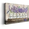 thumbnail image 1 of Purple Lavenders Wall Art Inspirational Canvas Picture for Bathroom Wall Decor Bible Verses - God Says You are Painting Wall Décor for Bathroom Bedroom Office Framed Artwork 12x16 inch, 1 of 7