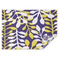 thumbnail image 1 of Purple Leaf Pattern Rectangle Tablecloth 60"x84",Waterproof Polyester Rectangle Table Cloth, Wipeable Spillproof Polyester Tablecloth for Dining, Camping, Indoor and Outdoor, 1 of 5