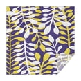 thumbnail image 1 of Purple Leaf Pattern Square Tablecloth,Waterproof Square Table Cover,Wipeable Spillproof Washable Table Cover for Home Kitchen Party Decor 42"X42"(107x107cm), 1 of 6