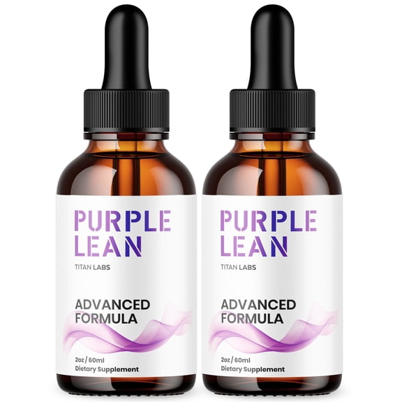 Purple Lean Advanced Formula Drops to Support Active Lifestyle PurpleLean 60 Servings