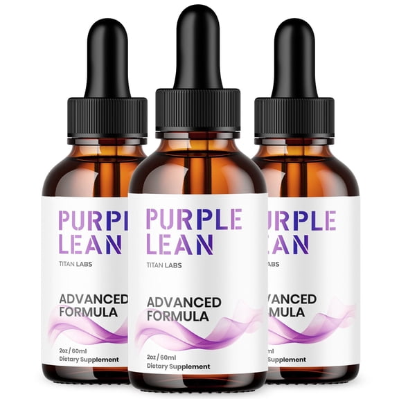 Purple Lean Advanced Formula Drops to Support Active Lifestyle PurpleLean 90 Servings