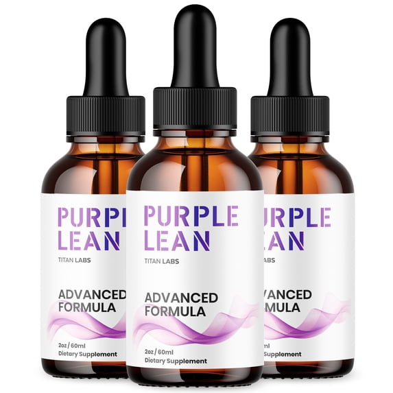 Purple Lean Advanced Formula Drops to Support Active Lifestyle PurpleLean 90 Servings