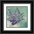 thumbnail image 1 of Purple Leaves Flying I 2x Matted 20x20 Black Ornate Framed Art Print by Pinto, Patricia, 1 of 2