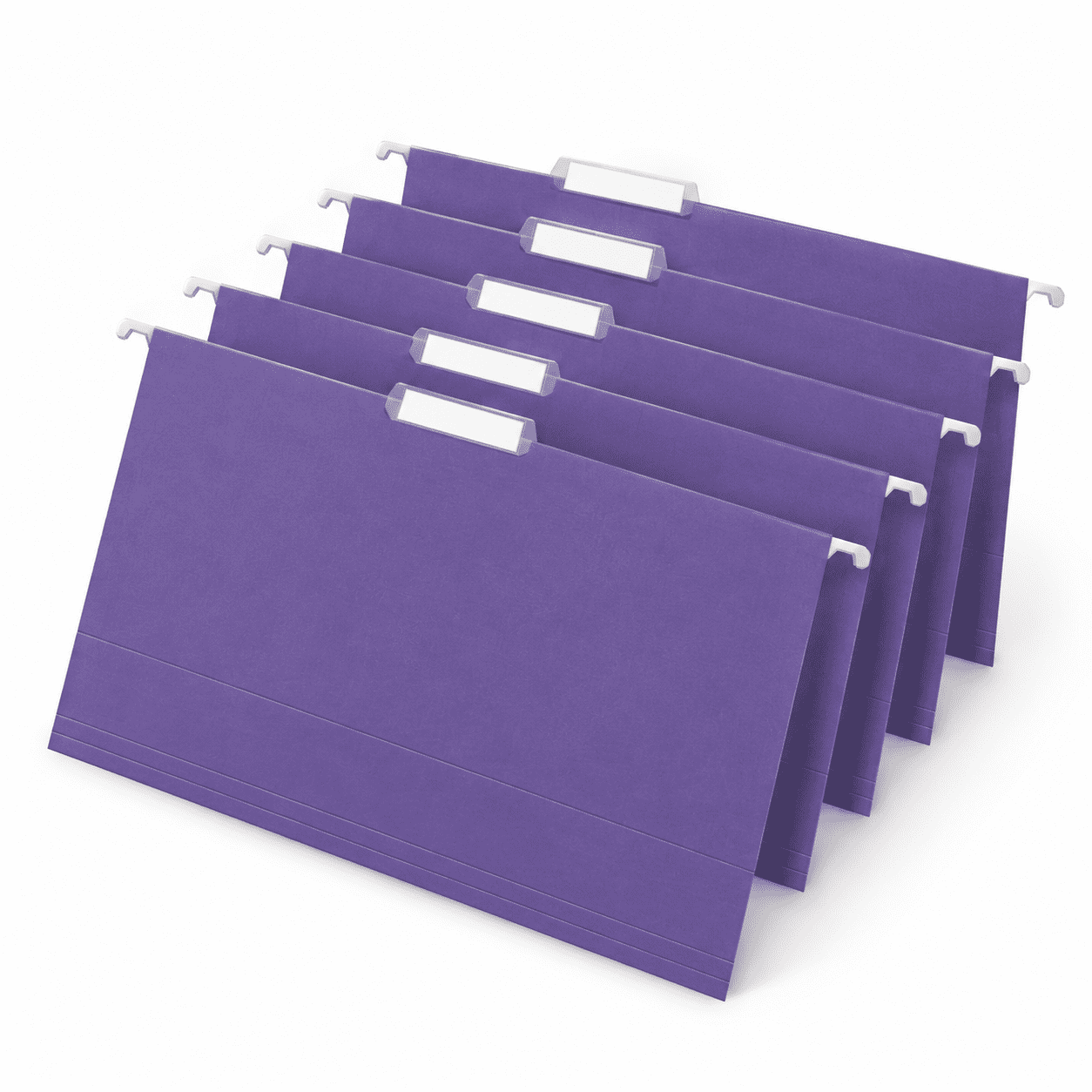 Hangging File Racks Purple Letter Size Reinforced Hanging File Folders, 30 Pack for Filing ...