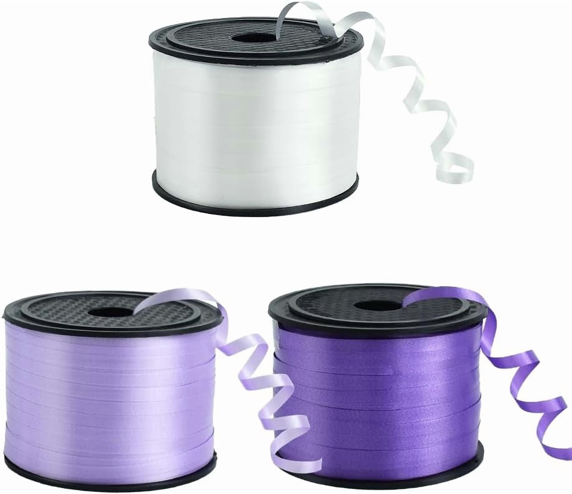 Purple, Light Purple and Silver Curling Ribbon Balloon String - Walmart.com