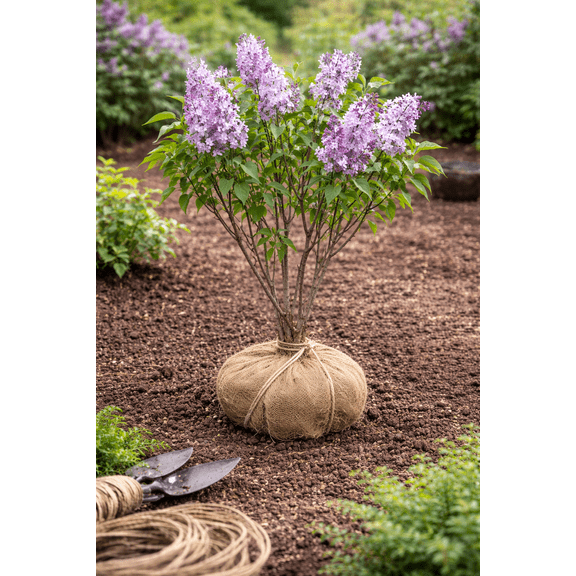 Purple Lilac Seedlings for Planting - Common Lilac, Fragrant and Beautiful Flowers - Syringa vulgaris (3 Seedlings)