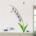 thumbnail image 1 of Purple Lily Valley - Medium Wall Decals Stickers Appliques Home Decor - Mixed - 13.0 inch W x 23.5 inch H, 1 of 1