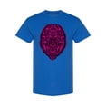 thumbnail image 1 of Purple Lion Head Design T-Shirt Men -Image by Shutterstock, Male XX-Large, 1 of 2