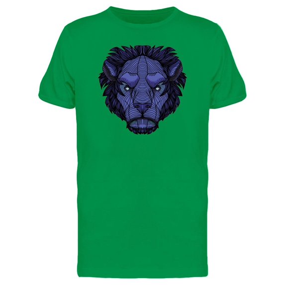 Purple Lion Head Tee Men's -Image by Shutterstock