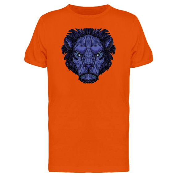 Purple Lion Head Tee Men's -Image by Shutterstock