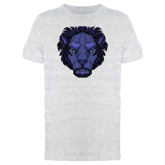 Purple Lion Head Tee Men's -Image by Shutterstock