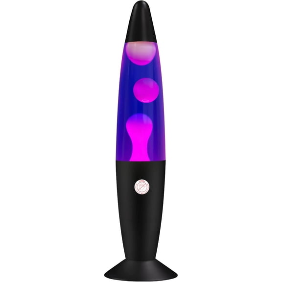 Purple Liquid Motion Lamp for Adults and Kids Magma Motion Lamps with White Wax Flows for Home Christmas Thanksgiving Day Decoration Cool Nightlight Lamp with Black Base$$