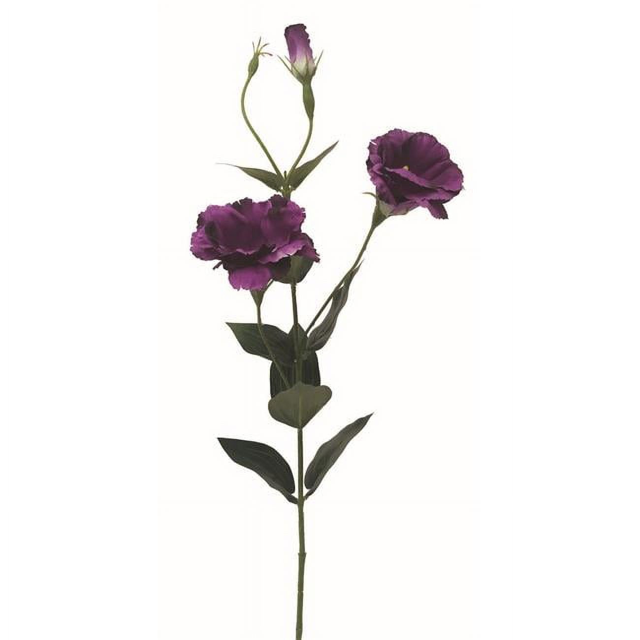 Purple Lisianthus Garden Stem Artificial Flower