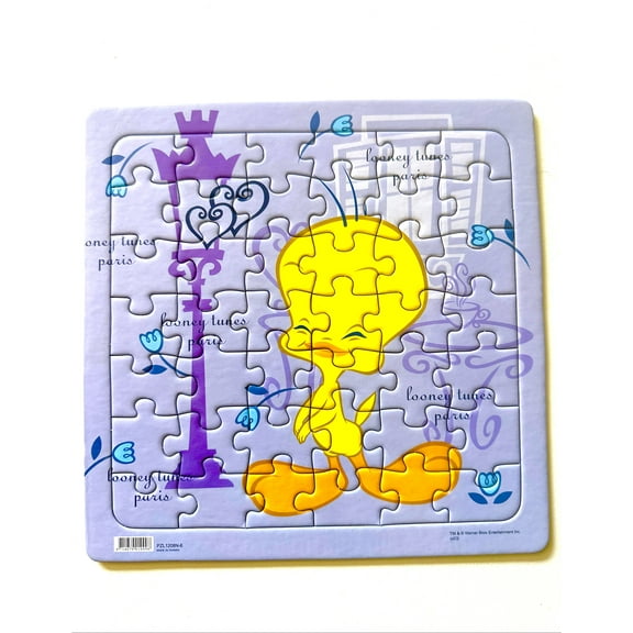 Purple Looney Tunes Tweety Bird Puzzle (42pc) - Looney Tunes Paris