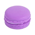 thumbnail image 1 of Purple Macaron Squishy Toy with Fast Rebound Pu Foam, Single Piece, Purple Design, for Relaxation And, Simulated Toy, 1 of 3