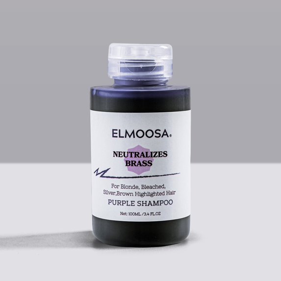 Purple Magic - ELMOOSA Shampoo for Brighter Hair Purple Shampoo For Blond Hair Anti-Brassy Purple Toner No Yellow