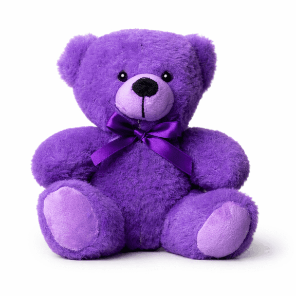 Purple Majesty 6 Inch Teddy Bear Plush Colorama Stuffed Animal Soft Toy