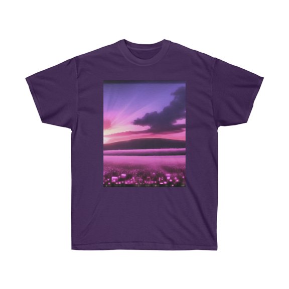 'Purple Majesty' Unisex Ultra Cotton Tee