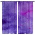 thumbnail image 1 of Purple Marble Texture Extra Wide Curtains/Drapes, Geometry Striped Ombre Elegant Blackout Rod Pocket Curtains, Luxury Room Decor Curtains for Bedroom Living Room Kitchen Dining Room-W42xL63in, 1 of 6