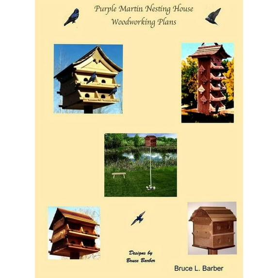 Purple Martin Nesting House Plans, (Paperback)